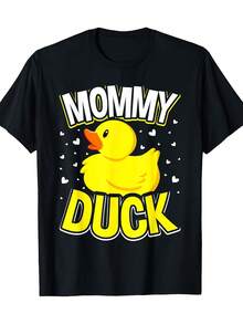 Camiseta unisex, divertidaMamáPatoGráficoCamisetaparaAdultos-RelajadoAjusteTripulaciónCuelloCortoMangaTeeconAmarilloPato&CorazonesDiseño,InformalInformalVestimentaPara todas las estacionesComodidad,DivertidoFamiliaCoincidenciaConjuntos de ropaCumpleañosFiestaRopaHombres&Mujeres-DuraderoImprimir,MáquinaLavableGeométricoPatrón,JuguetónPatoCara&NegritaMAMÁPATOTexto,TejerTelaSuperior,RegularAjusteHumorísticoInformalWear,ropademujer,blusasparamujer,topsdemujer,playerasdemujer, GráficoimpresoAmigable con la piel, estilo de los 90Retro, Ropa Urbana, De ModacasualCamisetas, GráficasimpresoAmigable con la piel, estilo de los 90Retro, Ropa Urbana, De Modacasualcamisetas - Negro - Ver 1
