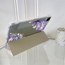 1 chiếc ốp lưng máy tính bảng bằng acrylic trong suốt in hình trái tim sọc hồng, có chân đế gập, thiết kế chống trầy xước và chống rơi vỡ, thời trang và tiện dụng, tương thích với iPad Pro 2024/Air M3/A16 2025, iPad, Matepad, Honor Pad. - Nhiều màu - Xem 7