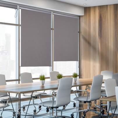 Vertical Blind, Balcony Blind 120 X 200 Cm, Grey Windproof/Privacy Screen Vertical Blind With Crank