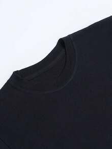 1 camiseta de graduación divertida para hombre, cuello redondo, informal, transpirable, para verano, 100% algodón, regalo para el Día de la Madre, Día del Padre, cumpleaños, graduación, Navidad, para hombres, mujeres, familiares y amigos, 180g, 100% algodón. - Negro - Ver 4