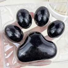 1pc Extra Large Cat Paw Taba Stress Ball, Cute TPR Sticky Taba Stress Ball, Squeeze Toy To Relieve Stress And Anxiety, Stress Relief Toy, Easter Basket Filler, Suitable For Christmas, Birthday Gifts, Children Desktop Decor, Office & Leisure - Multicolor - View 5