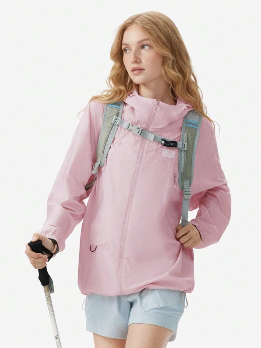 CAMEL CROWN Women's Summer Sun Protection Jacket, Lightweight And Breathable Outdoor Sun Protection Clothing - Camellia Powder - View 1