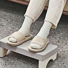 1pc Adjustable Under Desk Foot Rest, Footrest Stool Riser - Multicolor - View 3