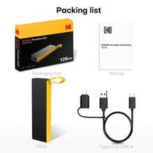Unidad de estado sólido externa KODAK Extreme SSD portátil de 1TB, 512GB, 256GB, 128GB, con USB3.2 Tipo C Gen2, velocidad de 1000MB/s para PC, PS4, portátil y escritorio - Ver 10