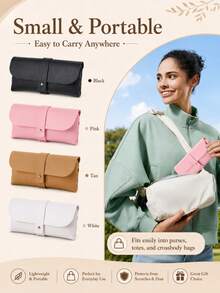 1pc Foldable Breathable Pet Carrier Bag, Large Capacity Pet Sling Bag - Multicolor - View 4