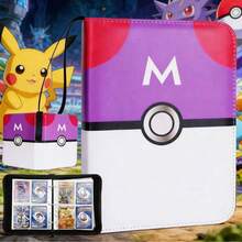 pokemon Album Thẻ Pokémon | Hộp Lưu Trữ Thẻ Giấy PU, Thích Hợp Sử Dụng Tại Nhà, Bao Gồm 50 Túi Đựng Thẻ Trong Suốt Có Thể Tháo Rời và 4*9 Túi Hai Mặt, Tổng Cộng 400*900 Túi, Thích Hợp Cho Thẻ Bóng Chép/Bóng Đá, Thẻ Trò Chơi, Thẻ Thể Thao và Tất Cả Các Loại Thẻ Sưu Tầm Kích Thước Tiêu Chuẩn, Món Quà Và Vật Dụng Học Tập Hoàn Hảo Cho Sinh Nhật, Lễ Phục Sinh, Lễ Tạ Ơn, Mùa tựu Trường - Nhiều màu - Xem 3