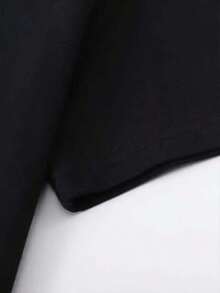 Camiseta de Verano para Hombre, Estilo Nuevo, 48º Cumpleaños (Nacido en 1976) - 100% Algodón, Corte Holgado, Cuello Redondo, Manga Corta, Estampado Elegante, Top Casual Versátil - Negro - Ver 5