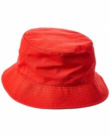 Bruno Magli Canvas Bucket Hat - 橘色 - 查看 3