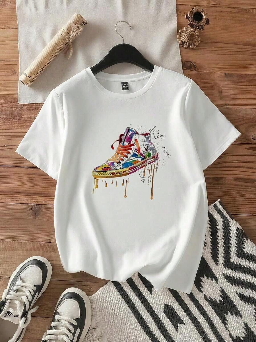 1 Women's Oktoberfest Graphic T-Shirt (Sizes S-2XL) - Black 100% Short Sleeve Crew Neck T-Shirt With Colorful Beer Mug Design And German Text, Fun Oktoberfest Party Outfit For Beer Lovers, Casual, 180g, 100% Cotton. - 白色 3 - 查看 1