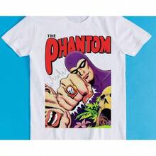 Camiseta de Moda Retro Divertida de Parodia de Bangalla Joke de The Phantom Comics, Regalo K1616 - Negro - Ver 6