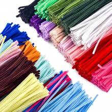 Set Of Rotating Rod Pieces, DIY Materials, Children's Toys, Plush Rods, Rotating Rods, Chenille Flower Stems, Creative Strips, Handmade Educational Materials. - Camel - View 3