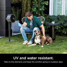 BRAND NEW Shark FlexBreeze Fan - Indoor & Outdoor Oscillating Fan, Pedestal & Tabletop, Corded & Cordless Portable Fan With Outdoor InstaCool Misting Attachment - FA222 - US A Type Plug(110-127V) - View 2