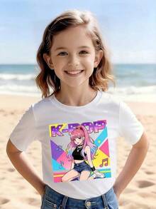Las camisetas de verano para niñas de Mattel están estampadas con cabezas de niñas de dibujos animados, lo que las hace modernas, cómodas y relajadas para las calles del campus. Camiseta de Verano para Niños con Cuello Redondo y Mangas Cortas, Estilo K-Pop, Camisetas para Niños y Niñas, Estilo Deportivo y Casual, Moda Urbana, Divertida y Animada, Temporada de Regreso a Clases, Camiseta con Logo de Grupo K-Pop para Niñas, Camiseta de Verano de Manga Corta K-Pop para Niñas, Estampado de Moda de Dibujos Animados, Transpirable, Moderna y Cómoda para Salir, 100% Atractiva, Suave y Amigable con la Piel, Versión Coreana de K-POP. Playeras De Mujer Algodon Blusas Frescas Para El Calor Blusas Dama Playeras De Dama Playeras Mujer Blusa Blanca Playeras Basicas De Mujer Blusas Oversize Para Dama Playeras Oversize De Mujer  Y2k Mujer Verano Camisetas De Mujer Algodón Playeras Para Mujer Blusas Casuales Para Dama Envio Nacional - Blanco - Ver 8