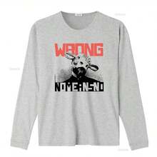 NOMEANSNO CAMISETA UNISEX HARDCORE PUNK ROCK TALLAS S-3XL CON ESTAMPADO ATREVIDO Y ORIGINAL, ESTILO VINTAGE LAVADO, PRENDA CASUAL PARA USO DIARIO, SUAVE - Negro - Ver 9