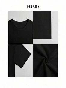 Feliz 5 de Mayo, Fiesta Mexicana: Blusa Elegante de Manga Corta para Damas, Material de Alta Calidad Seleccionado, Combinando Comodidad y Moda para un Esencial de Viaje. - Negro - Ver 4