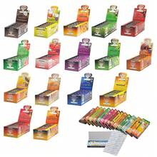 2500 Sheets/Box (50 Booklets), HORNET Series Flavored Rolling Papers 78MM Length, 50 Sheets/Booklet, Multiple Flavors To Choose From, Portable Boxed Rolling Papers Smoking Accessories - View 2
