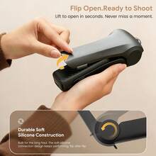 Hard Shell Protective Case, Suitable For Osmo Pocket 4 Camera, With Flip Cover, Anti-Drop Gimbal Protection, Quick Access Cover And Filter Storage Bag - Protective Case For Osmo Pocket 4 Accessories - View 9