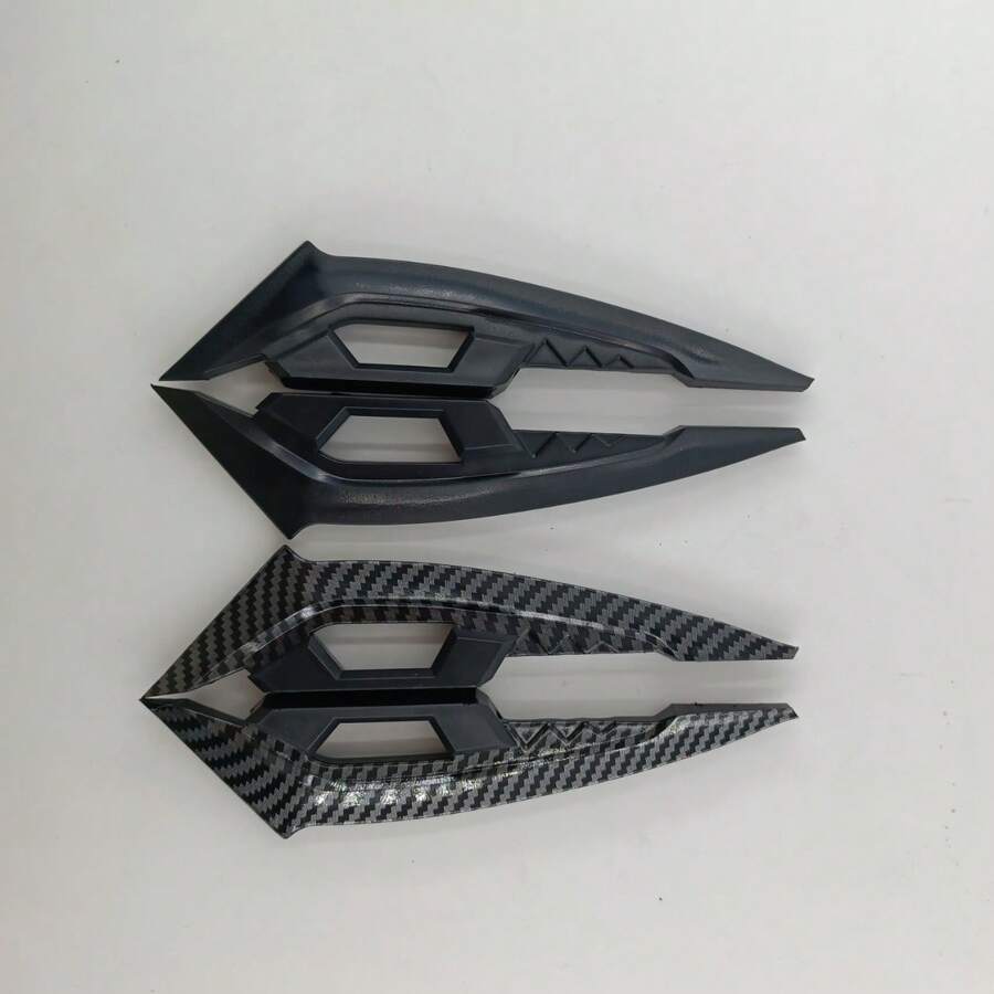 Motorcycle Decorative Sticker Fixed Anti-Scratch Windshield Claw-Shaped Side Wind Deflector Fashion Modification Accessory - Spoilers - View 1