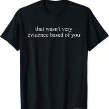 Camiseta de Enfermera Divertida con la Frase "Retro Que No Era Muy Basada en Evidencias" - Negro - Ver 1