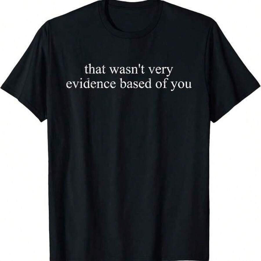 Camiseta de Enfermera Divertida con la Frase "Retro Que No Era Muy Basada en Evidencias" - Negro - Ver 1