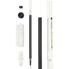 1 bút bi mực gel BEMLP, bút bi mực lỏng Nhật Bản, ngòi siêu mảnh 0.35mm, khô nhanh, thích hợp cho văn phòng phẩm và trường học, màu đen. - A - Xem 6