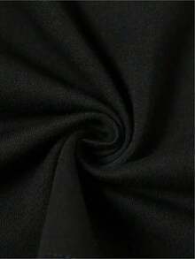 Camiseta Casual para Mujer, Diseño para de Cóctel, Mangas Cortas, Ajuste Cómodo, Ropa Casual de Uso Diario, Moda de Verano - Negro - Ver 5