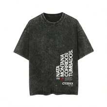 ACID WASH CORRIDOS TUMBADOS SAD BOYS, CT, Men's T-Shirt, , Sad Boys - 黑白 - 查看 2