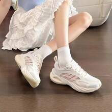 Adidas CLIMACOOL VENTO 4.0 耐用经典低帮舒适女式跑步鞋 - 白色/粉紅色 - 查看 7
