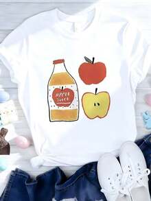 Sono Una Nonna Che Spacca Women's Casual Short Sleeve T-Shirt With Round Neck And Letter Print, Spring Summer, Daily Style, Daily Outings, Holiday Gift, Women's T-Shirts - 白色 3 - 查看 7