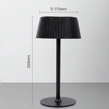 European Minimalist USB Rechargeable Desk Lamp, Dimmable & Color Adjustable, Touch Control, Suitable For Bar, Restaurant, Cafe, Living Room, Bedroom, Study, Bedside Home Lighting Decor - Multicolor - View 5
