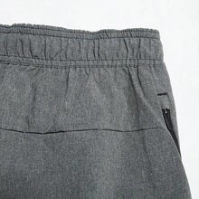 Adidas 男士休闲轻薄直筒短裤，舒适日常穿着，春夏款 JE5679 - 灰色 - 查看 5