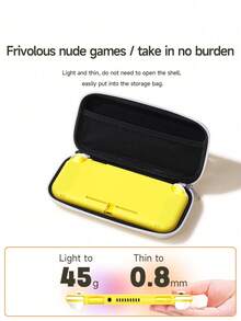 3pcs Switch Lite Protection Case Set - Solid Color Soft Shell, Handheld Or Crossbody, Ideal Gift Compatible With Switch Gamers - Multicolor - View 6