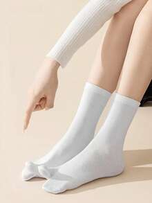 1Pair Two Finger Socks Split Tabi Toe Socks Adjustable Bunion Correction Toe Separator Socks For Kimono Flip Flop Sandal - Multicolor - View 6