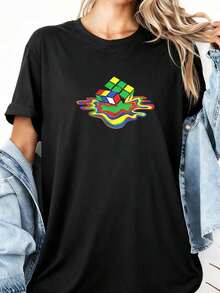 1 Piece Verona-Italy T-Shirt - Unique Art Gift - Hand-Drawn - For Men And Women - 180g 100% Cotton - Black 1 - 查看 2