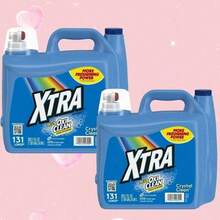 Economy Pack | Ideal For Large FamiliesWorks In Standard & HE Washing Machines XTRA Plus Escape Lavender & Sweet Vanilla Liquid Laundry Detergent Deeply Loved - 97.7 Fl Oz - View 1