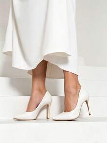 Luxury Angela Galvão Classic Stiletto Heel Shoe With 11cm Heel - 白納帕 - 查看 1