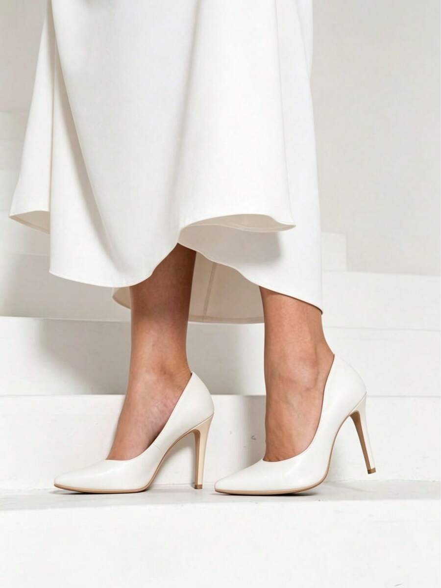 Luxury Angela Galvão Classic Stiletto Heel Shoe With 11cm Heel - 白納帕 - 查看 1