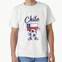 Balón de Fútbol Chile Dabbing - Camiseta Clásica de Chile - Negro - Ver 6