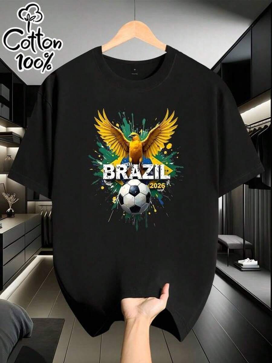 Camiseta de manga corta para hombre con diseño ' de la serie , hecha de 100% algodón puro.Es una excelente opción para el uso diario.El material es fresco al tacto y ofrece comodidad y un ajuste relajado.Esto lo convierte en un excelente regalo para - Negro - Ver 1