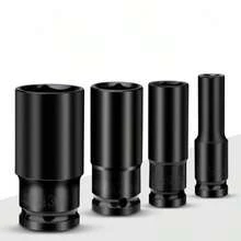 1/2Inch Drive 6-Point Impact Socket Set 10-Piece Metric Sizes 8-24m/10-24mm Carbon Steel Impact Socket Set With Hard Storage Box - 10-24毫米 - 查看 8