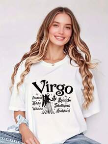 Camiseta para Mujer Pure - Camiseta de Moda Gemini Essence que Celebra la Practicidad y la Inteligencia - Moda - Blanco - Ver 12