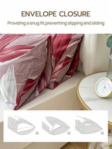 2/3 Pcs Set, 100% Polyester, Soft & Breathable Duvet Cover Set (1 Duvet Cover, 1/2 Pillowcase), Without Comforter Filler, All Season Modern Style Bedding Set - Multicolor - View 8