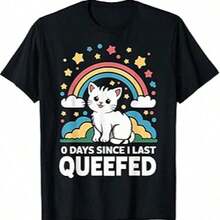 Women's Christmas T-Shirts, Funny Holiday T-Shirts, New Year's T-Shirts With Loving And Humorous Prints For Adults, 100% Cotton, Graphic Printed T-Shirts For Women, Casual Round Neck Short Sleeve T-Shirt, 1 Piece, Fashionable T-Shirt, Breathable And Comfortable. - 愛-04 - 查看 7