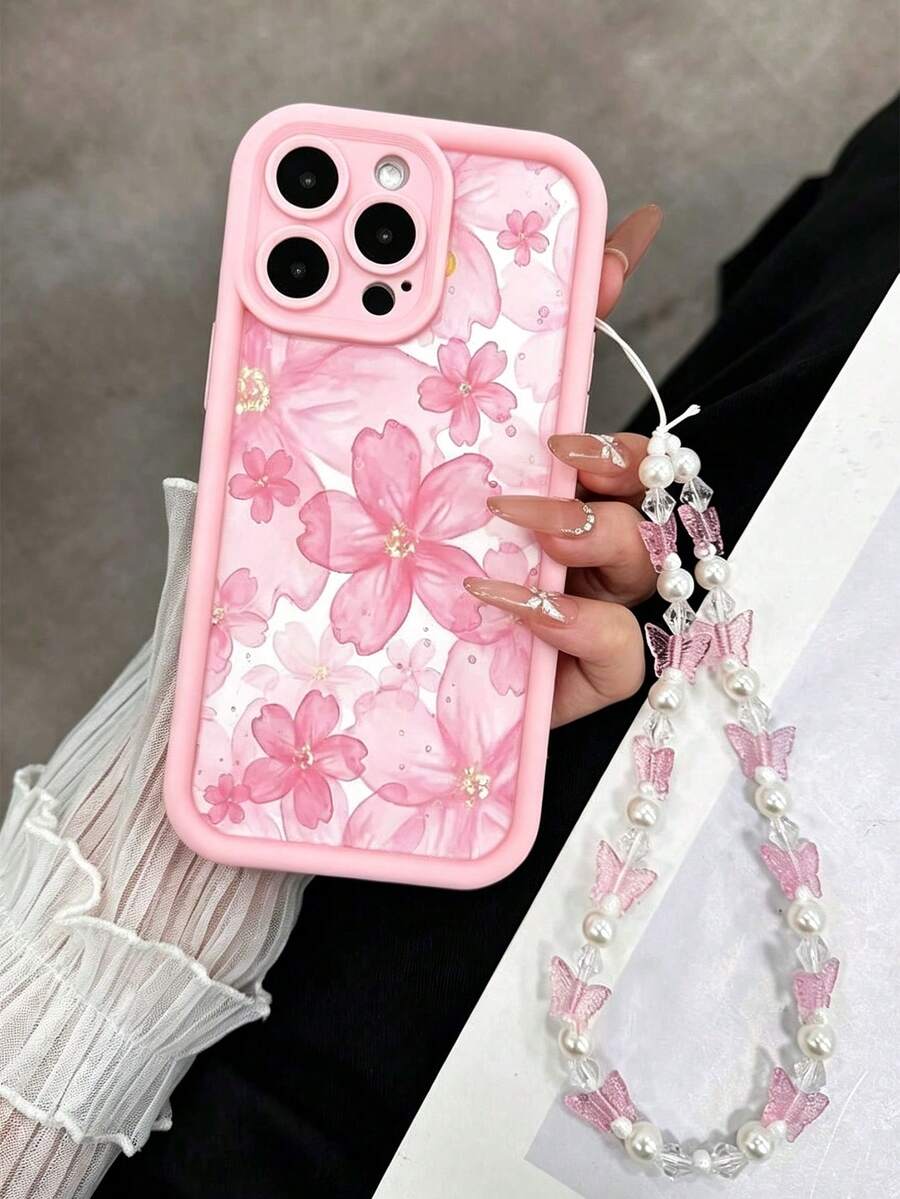 Phone Case: Layered Floral High Shockproof Anti-Drop For Phone Case 17/17 Pro/17 Pro Max/16/16 Pro/16 Pro Max/15/15 Pro/15 Pro Max/14/14 Pro/14 Pro Max/13/13 Pro/13 Pro Max/12/12 Pro/12 Pro Max/11/11 Pro/11 Pro Max A03S A04 A12 A13 A15 A21S A24 A25 A32 A33 A34 A35 A50 A51 A52 A53 A54 A55 A71 S20/FE S21/FE/PLUS/ULTRA S22/PLUS/ULTRA S23/FE/PLUS/ULTRA S24/FE/PLUS/ULTRA Soft Silicone Vibe, Hardcore Drop Defense. - 1 cái - Xem 1