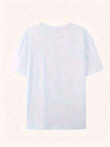 short-sleeveBlusas>Bonito Camiseta de manga corta con un estampado de cuervo y el texto "F-CAW-F" - Ropa casual para mujer. Camiseta con Estampado de Cuervo - Camiseta Casual de Verano con un Estampado Atrevido, Perfecta para Actividades al Aire Libre y Uso Casual. Ropa Deportiva para Exteriores |           Camiseta con Estampado Atrevido |           Ajuste cómodo, camiseta de mujer para uso diario y fiestas de Halloween.Soft 100% Cotton Blusas Para Mujer Casual100% Cotton - Blanco - Ver 3