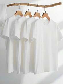 Ropa de talla grande para mujer, camiseta estampada con la frase "Ser madre, la vida está completa" -- Regalo para el Día de la Madre, estampado de mariposas y flores coloridas, top casual de manga corta con cuello redondo, suave y elástico, adecuado para primavera, verano y otoño, estilo cómodo tipo pullover, un regalo considerado para mamá en el Día de la Madre -- Estilo casual diario, talla grande, camiseta de manga corta con cuello redondo, suave y cómoda, para mujeres con curvas, blusa casual mujer, playeras de mujer algodón. - Blanco - Ver 3