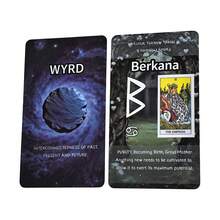 符文與星座：顯化占卜卡 - 25張北歐符文與占星占卜卡，用於靈性指引、顯化與自我探索，由Obratuna創作 - 灰色 - 查看 5