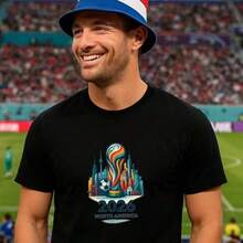 Camiseta de la Copa Mundial 2026 para Norteamérica, Camiseta de Fútbol de EE. UU., Canadá y México, Camiseta para Fanáticos del Fútbol, Unisex para Adultos, Jóvenes, Niños Pequeños y Bebés, Regalo para el Día del Partido - Negro - Ver 6