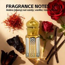 FLATPEA 1pc/10ml Vanilla Scented Middle Eastern Alcohol-Free Perfume, Tropical Fruit Fragrance, Fresh & Natural Long-Lasting Scent, Travel Size Gift - OUD & FLOWERS - View 3