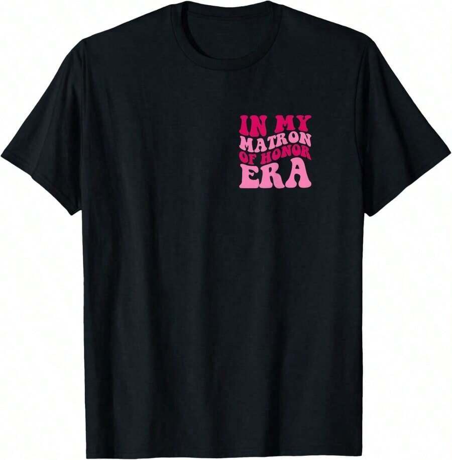 Soy la Madrina de Honor - Camiseta para Boda y Fiesta de Despedida de Soltera - Transpirable y cómoda - Negro 7 - Ver 1